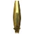 Brutalist Brass Wall Candleholder from Emil Funk KG, Germany, 1950s For Sale