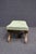 Cherry Wood X-Base Upholstered Bench For Sale In Philadelphia - Image 6 of 8