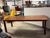 Pine Wood With Cherry Wood Stain Rustic Dining Table For Sale In San Francisco - Image 6 of 12