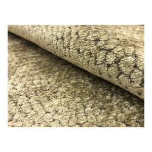 Jane Churchill Foxtrot Taupe Brown Animal Pattern Dots Chenille Upholstery Fabric Sta965