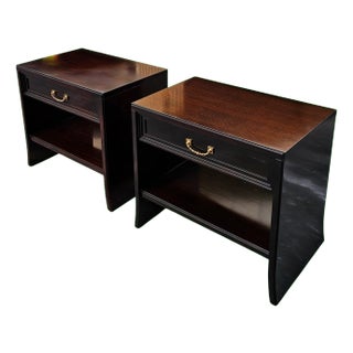 Pair of Baker Furniture Nightstands For Sale