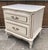 French Provincial Vintage French Provincial Ivory & Gold Side/End Table Nightstand For Sale - Image 3 of 14