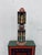 Wood Antique Rajasthani Wood Carved + Hand Painted Charpai/Bed Post For Sale - Image 7 of 12