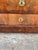Louis Philippe French 19th Century Louis Philippe Flame Mahogany Marble Top Commode For Sale - Image 4 of 12