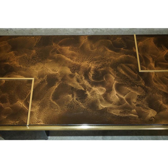 Mid-Century Modern Lacquered Coffee Table For Sale - Image 6 of 17