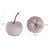 Modern Pomme Sculpture in Polyresin For Sale - Image 10 of 11