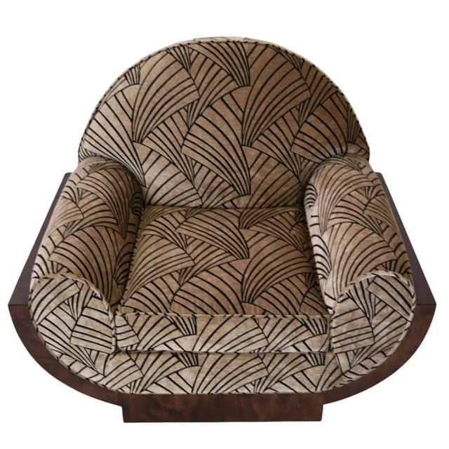 Set of Art Déco Chairs, France, 1930s For Sale - Image 4 of 10