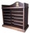 Antique Advertising Desktop, Paper, Letter Holder, Storage Cupboard For Sale