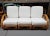 White Restored Rattan Three-Strand Full Pretzel Livingroom Set For Sale - Image 8 of 12