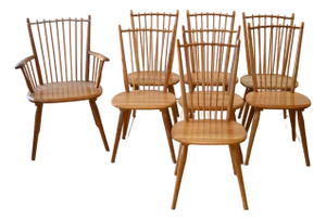 Haberer Dining Chairs, Set of 8