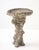 Composite Stone Faux Bois Birdbath With Squirrels Garden Ornament, English 20th C. For Sale - Image 12 of 13