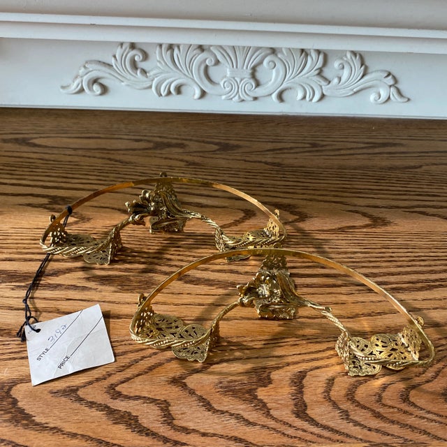 Gold Crystal Dresser Dish by Hamilton Sterling 24kt Gold Plated West Germany For Sale - Image 8 of 13