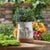 Bring a touch of the woodland into your home with the Tapered Porcelain Planter with Mushrooms Set. Featuring a cool grey...