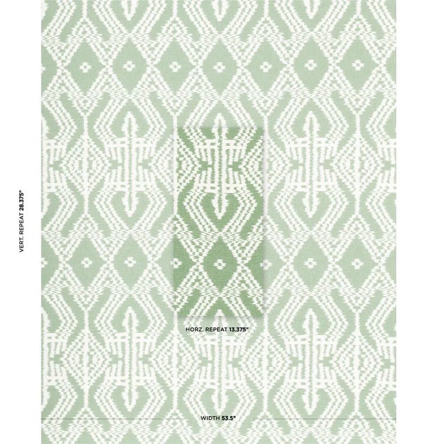 This relaxed, contemporary ikat is printed on unbleached linen. With a substantial weight and sophisticated palette, it's...