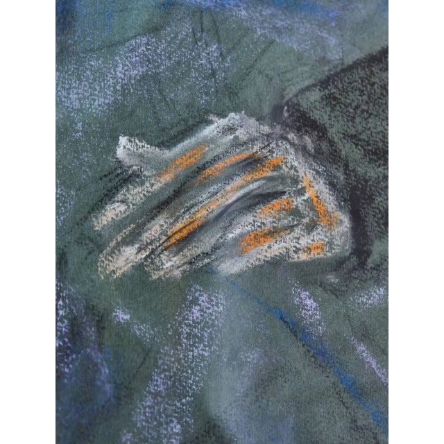 2000 - 2009 Unknown Artist, Portrait, Watercolor, Framed For Sale - Image 5 of 13