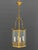 Regency Style Gilt Brass Hanging Lanterns, Pair For Sale - Image 10 of 16