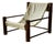 Wooden Armchair with Wool Seat, France, 1960s For Sale