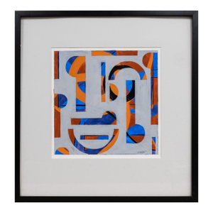 Vintage Gouache on Paper