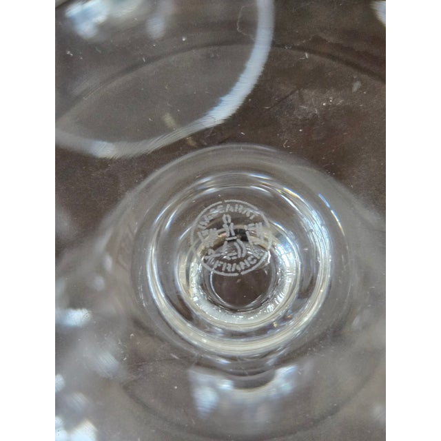 Transitional Baccarat Crystal Stemware - Set of 24 For Sale - Image 3 of 8