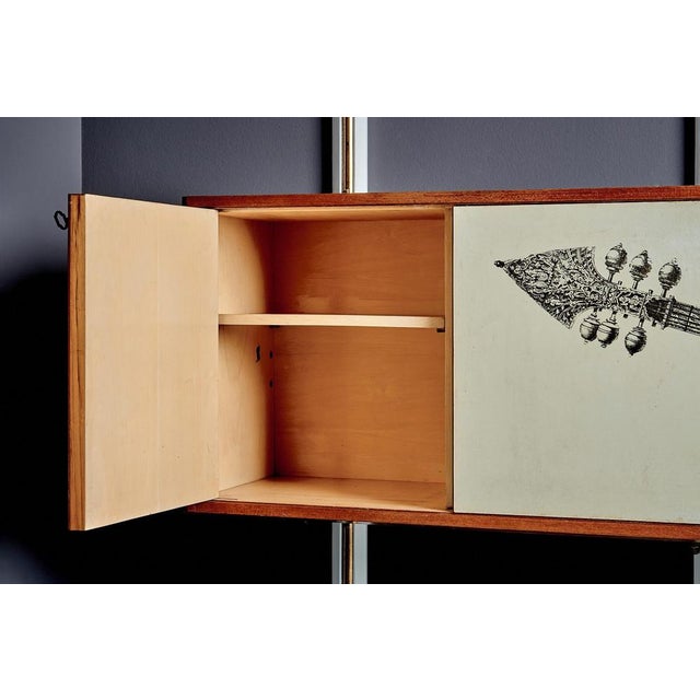 Wall-Mounted Shelving Unit by Osvaldo Borsani, Italy, 1950s For Sale - Image 15 of 18