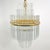 Mid-Century Glass and Brass Chandelier by Christoph Palme for Palwa, 1970s For Sale - Image 10 of 10