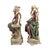 An important pair of Royal Dux Bohemia Art Nouveau figures modelled by Hermann Schubert in 1912. The mirrored compositions...