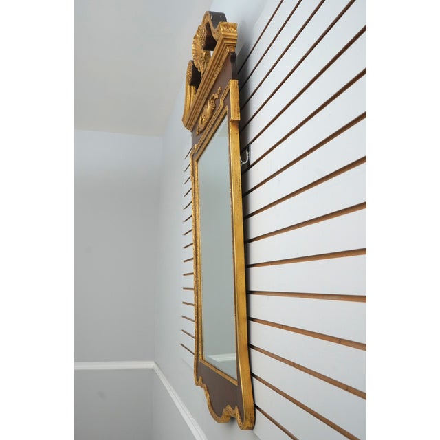 Age: Approx: 20 Years Old Details: Beveled Glass High Quality Construction Large Impressive Mirror 18 C. Design...