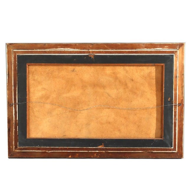 Large Antique Oil on Canvas Landscape Painting C1907 For Sale - Image 13 of 13