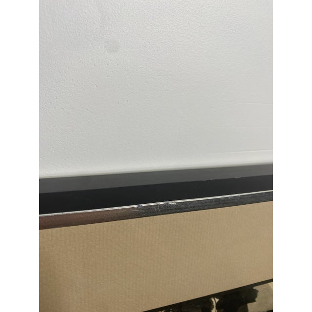 Late 20th Century Figurative Abstract Ink and Gouache Painting by Joseph Jankowski, Framed For Sale - Image 9 of 13