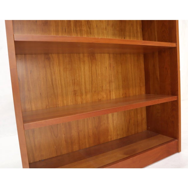 Charles Webb Solid Cherry Three Shelves bookcase by Charles Webb For Sale - Image 6 of 8