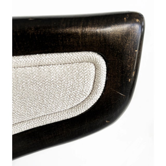 Pregno Srl Italian Upholstered Klismos Style Dining Chairs, Set of 6 For Sale - Image 9 of 12