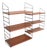 Vintage Wall-Mounted Bookcase, 1960s For Sale