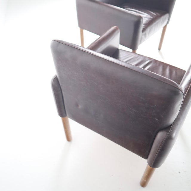 1980s Rare Vico Magistretti “Model 896” Chairs, a Pair For Sale - Image 5 of 6