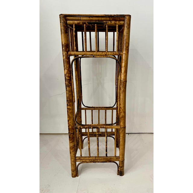 Vintage Bamboo Display Stand / Plant Stand For Sale In Wichita - Image 6 of 9