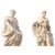 Figurative Sculptures, Late 20th Century, Carrara Marble, Set of 2 For Sale - Image 4 of 6
