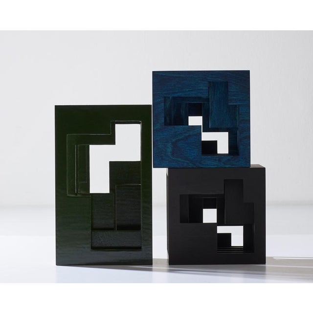 Tall Wall Series 2 Wall Sculpture in Birch Plywood by A Hint of Neon For Sale - Image 4 of 6