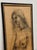 Rustic European Antique Original Charcoal Sketch, Nude Figure II For Sale - Image 3 of 4