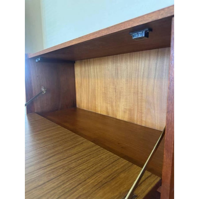 Wood Mid Century Modern Highboard/Sideboard/Hutch/Credenza For Sale - Image 7 of 13