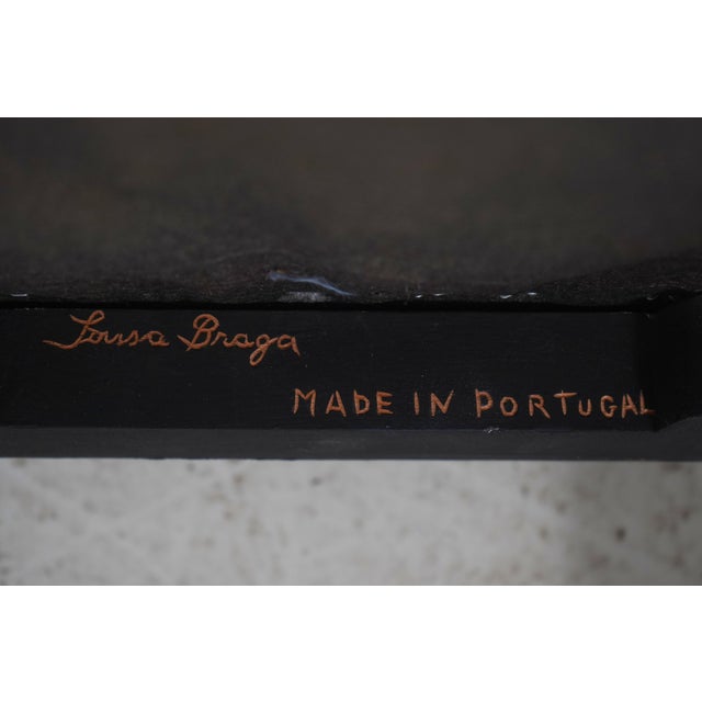 Lousa Braga Paint Decorated Shield Back Armchairs For Sale - Image 18 of 18