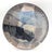 Offered is a studio pottery artisan-signed glazed stoneware decorative plate. The signature on the bottom reads: "PELE...