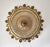Mid-Century Modern Ornate Textured Glass Flush Mount, 1960s For Sale - Image 9 of 18
