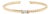 David Yurman Diamond X Criss Cross Bracelet, 18k Yellow Gold, Length 6.38 Inches For Sale