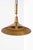 This rare height-adjustable ceiling lamp, designed by thomas valentiner and produced by poul dinesen in denmark,...