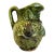 Vintage Oaxacan Glazed Pottery Pitcher With Maize and a Woman For Sale