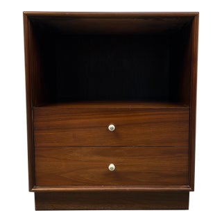 Mid-Century Modern Walnut Night Stand by Ramseur Furniture Company For Sale