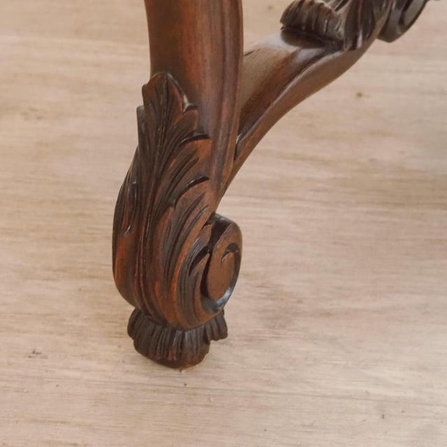 Louis XIV Armchair in Walnut, 1880 For Sale - Image 14 of 15