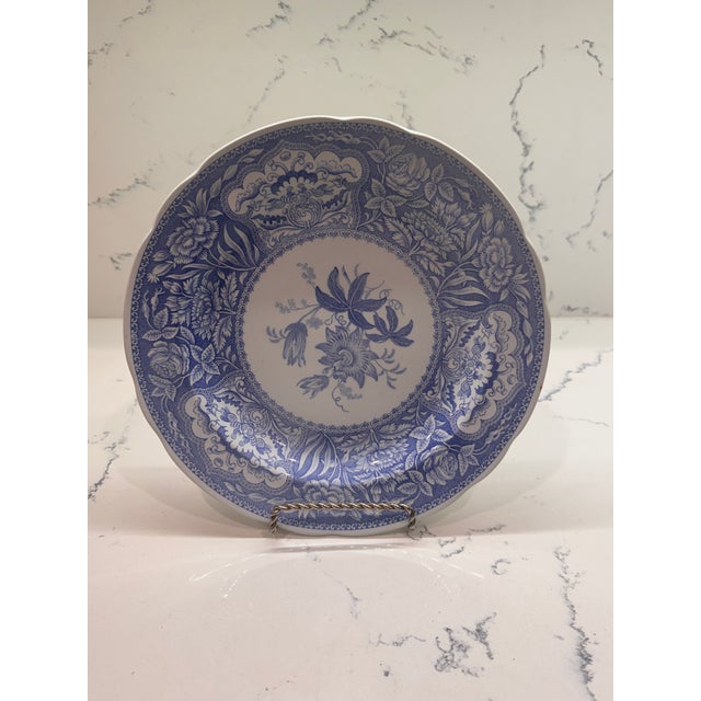 1990s Spode Blue and White Collection Decorative Plates - Set of 6, C. 1990s For Sale - Image 5 of 14