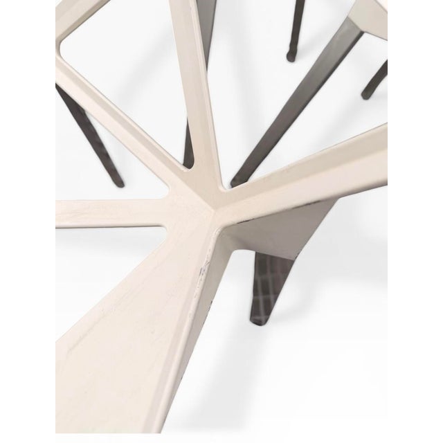 Vintage Off-White Chairs by Konstantin Grcic for Magis, Set of 10 For Sale - Image 10 of 13