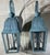 1970s Pair of Vintage Solid Brass Lanterns For Sale - Image 5 of 12