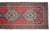 Ruby Red Vintage Turkish Hand-Knotted Short Runner Rug - 2′10″ × 9′6″ For Sale - Image 8 of 10